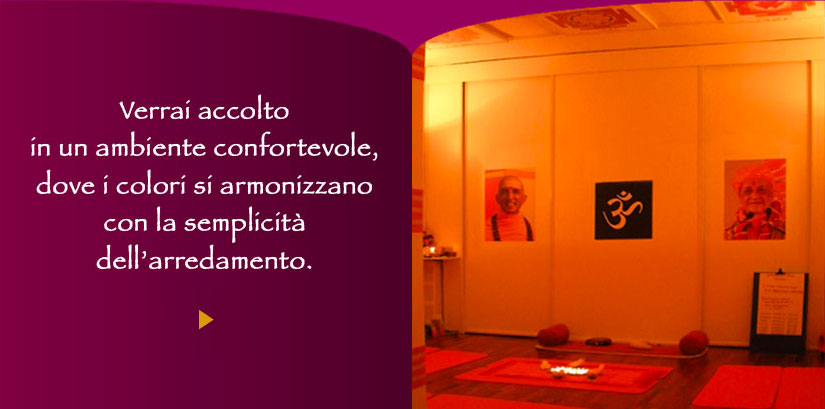 Verrai accolto in un ambiente confortevole dove i colori si armonizzano con la semplicità dell'arredamento.